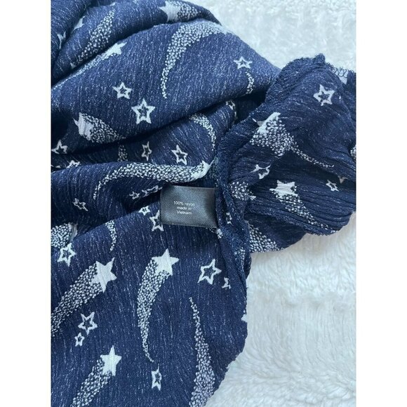 Lane Bryant Long Sleeve Tunic Top 14 Pockets Stars Bell Sleeve Blouse Shirt - Picture 4 of 8